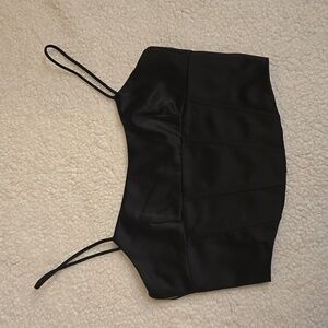 Jason Wu Satin Corset Top